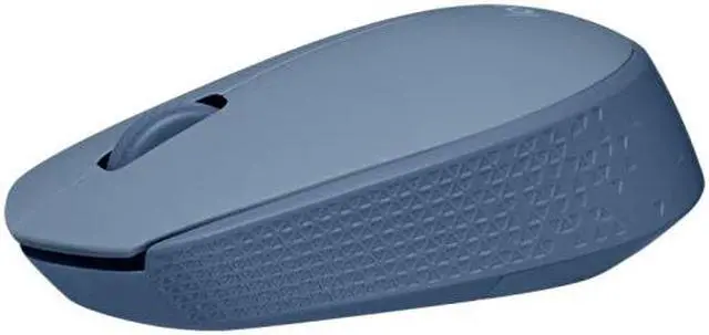Alt view image 2 of 5 - Logitech M172 Wireless Mouse, 2.4Ghz Wireless, USB Plug and Play, 1000dpi, Compatible with Windows7/8/10/11 or later, Mac OS10.5 or later, Chrome OS, Linux Kernel 2.6+ Blue Grey