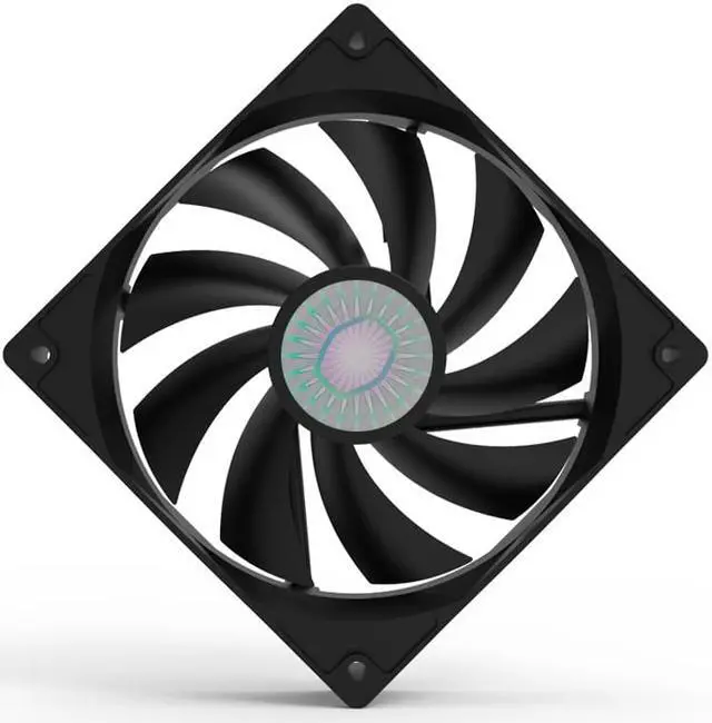 Alt view image 2 of 5 - Cooler Master Silent SI2 120mm Fan(4 sets), Silent fan,Black