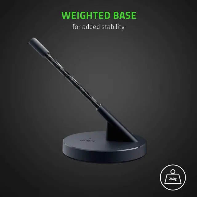 Alt view image 3 of 7 - Razer Gaming Mouse Bungee V3: Drag-Free Wired Mouse Support - for Esports-Level Performance - Weighted Base - Anti-Slip Feet - Classic Black