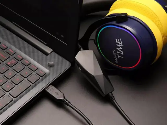 Alt view image 2 of 6 - Dareu EH925 Wired Gaming Headset - 7.1 Surround Sound - RGB Light Effect - 53MM Drivers - Detachable Microphone - Simple Wire Control - USB Connection, Support PC, ANDROID,Mac,PS4 & Xbox, Switch