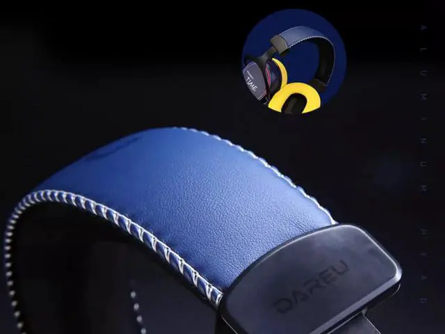 Alt view image 5 of 6 - Dareu EH925 Wired Gaming Headset - 7.1 Surround Sound - RGB Light Effect - 53MM Drivers - Detachable Microphone - Simple Wire Control - USB Connection, Support PC, ANDROID,Mac,PS4 & Xbox, Switch