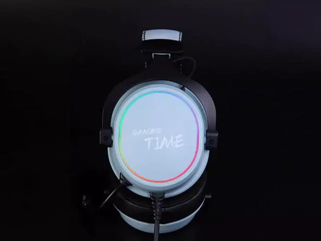 Alt view image 3 of 7 - Dareu EH925 Wired Gaming Headset - 7.1 Surround Sound - RGB Light Effect - 53MM Drivers - Detachable Microphone - Simple Wire Control - USB Connection, Support PC, ANDROID,Mac,PS4 & Xbox, Switch