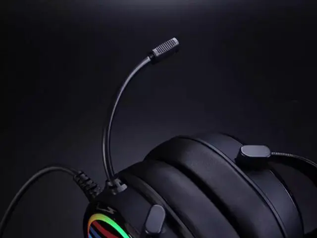 Alt view image 4 of 7 - Dareu EH925 Wired Gaming Headset - 7.1 Surround Sound - RGB Light Effect - 53MM Drivers - Detachable Microphone - Simple Wire Control - USB Connection, Support PC, ANDROID,Mac,PS4 & Xbox, Switch