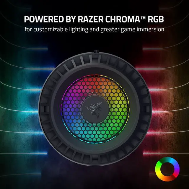 Alt view image 6 of 6 - Razer Phone Cooler Chroma: iPhone 12 & 13 Series - MagSafe Compatible - Advanced Smartphone Cooling Technology - 7-Blade Fan - 12 RGB LEDs - USB Type-C Power Cable - Powered by Chroma RGB