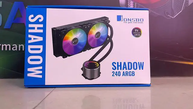 Alt view image 2 of 5 - Shadow TW4 240 CPU Cooling ARGB All-in-One Liquid Cooler 120mm Fans Mirror ARGB Pump Integrated Water Cooling Radiator Supported Platform Intel LGA 2011/1200/115X/17XX /AM4/AM5 Pink Limited Edition