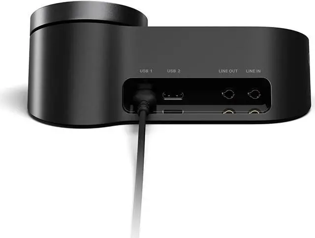 Alt view image 7 of 7 - SteelSeries GameDAC Gen 2 Hi-Res Certified - 24BIt/96Khz Audio Amplifier - ESS Sabre Quad-DAC - AI Noise Cancellation - 360° Spatial Audio - Dual USB - PC, PS5, PS4 -  upgrade any 3.5mm headset