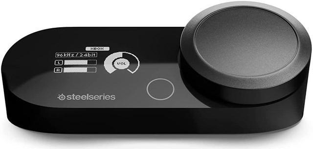 SteelSeries GameDAC Gen 2 for Xbox - Hi-Res Certified - 24BIt/96Khz Amp -  ESS Sabre Quad-DAC - AI Noise Cancellation - 360° Spatial Audio - Dual USB  - Xbox, PC, PS5, PS4 -