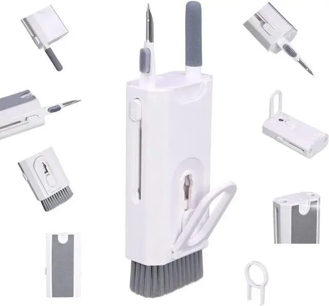 Main image of CORN 8-in-1 Multi - Function Cleaning Kit, Cleaning Pen for Airpods Earbuds, Multi-Function Cleaning for Keyboards, Phone Screen, Key Puller
