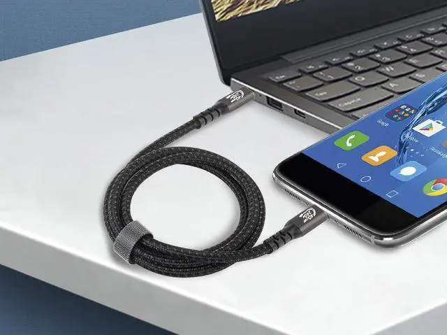 Alt view image 6 of 7 - 240W USB4 Cable, USB C to USB C Cable Fast Charging Compatible Thunderbolt 4/3 Cable, Support 8K@60Hz & 40Gbps Data Transfer for MacBook MateBook,ipad pro,Switch, Pro Display XDR