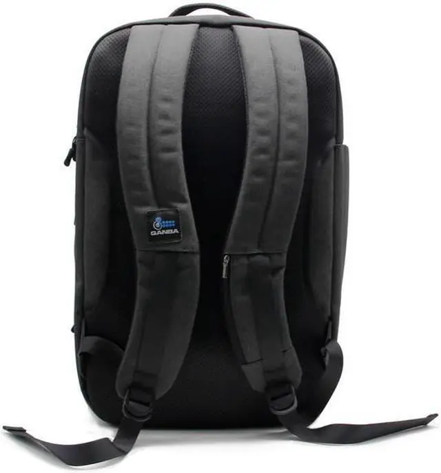 Alt view image 2 of 7 - QANBA Shield Shoulder Rocker Travel Storage Bag With Trendy Transparent Object Display Window
