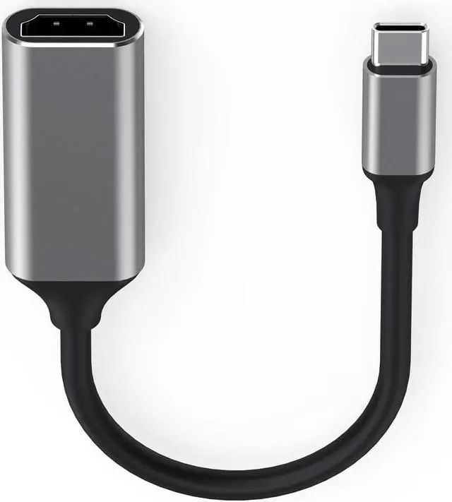 Main image of USB C to HDMI Adapter (4K@60Hz), Type-C Adapter Aluminum, Portable , for MacBook Pro, Air, iPad Pro, Pixelbook, XPS, Galaxy, and More