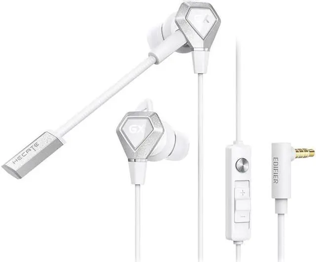 Main image of Edifier GX04 E-Sports Edition In ear Gaming Earphones Live Earplugs Dual Microphones 3.5mm Jack for phone Laptop SWITCH White