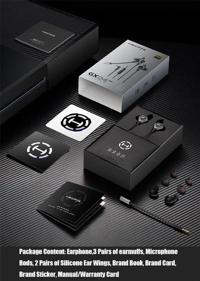 Alt view image 4 of 7 - Edifier GX04 E-Sports Edition In ear Gaming Earphones Live Earplugs Dual Microphones 3.5mm Jack for phone Laptop SWITCH White