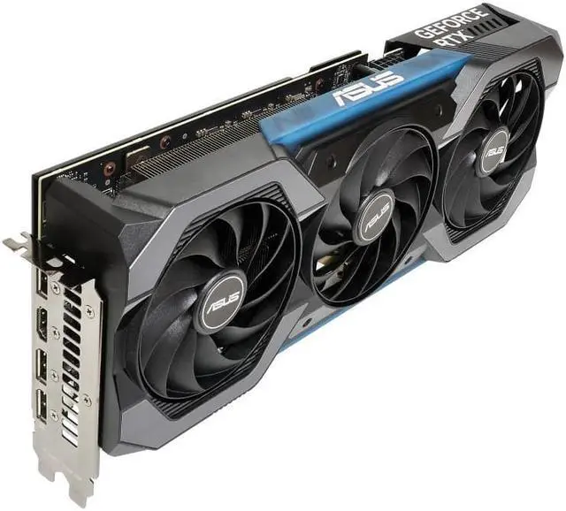 Alt view image 4 of 5 - ASUS ATS RTX4070 O12G GAMING Megalodon Graphics Card (PCIe 4.0 12GB GDDR6X HDMI 2.1 DisplayPort 1.4a)