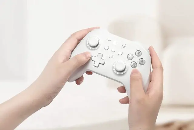 Alt view image 4 of 7 - Kingkong 2 Pro Controller with Hall Effect Sensing Joystick for Switch, Kingkong 2 Pro Wireless Bluetooth Gamepad for Mario Party Switch, No Deadzone, Auto Pilot Gaming, Motion Sense
