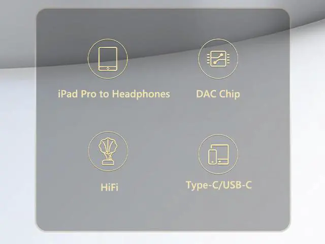 Alt view image 3 of 7 - USB C to 3.5mm Audio Headphone Adapter USB Type C to Aux Female Headphone Jack Adapter Hi-Res DAC Dongle Cable for Samsung Galaxy S21 S20 Ultra, Pixel 4 3 2 XL, iPad Pro and More