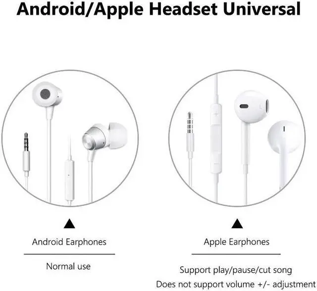 Alt view image 6 of 7 - Type C to 3.5mm Female Headphone Jack Adapter, (2-Pack) USB C to Aux Audio Dongle Cable Cord Compatible with Samsung Galaxy S8 S8+ S9 S9+S10, Note 10, Pixel XL, 2018iPad Pro, and More Silver