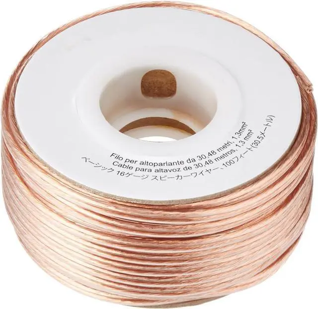Main image of CORN 16-Gauge Speaker Wire Cable, 100 Feet
