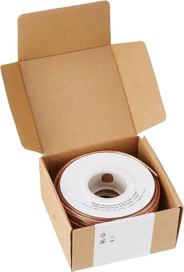 Alt view image 4 of 5 - CORN 16-Gauge Speaker Wire Cable, 100 Feet