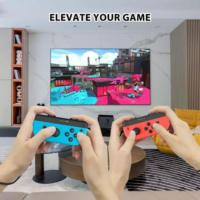 Alt view image 7 of 7 - CORN Joycon Strap Compatible with Switch Joycon, Replacement for Joy Con Straps for Switch 2 Pack, Switch Joycon Straps Adjustable Tightness (Black)
