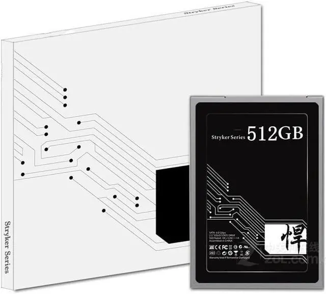 Alt view image 4 of 6 - CORN HanJiang Series 128GB 240GB 256GB 480GB 512GB 960GB 1TB 2TB 4TB  3D NAND 2.5 Inch SATA III Internal SSD - 6Gbps Internal Solid State Drive for Desktop Laptop 512GB