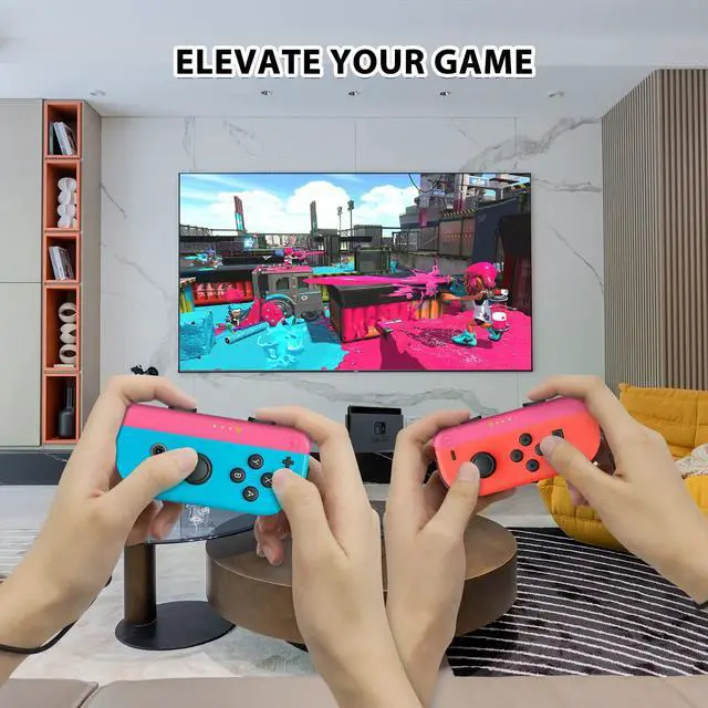 Alt view image 7 of 7 - CORN Joycon Strap Compatible with Switch Joycon, Replacement for Joy Con Straps for Switch 2 Pack, Switch Joycon Straps Adjustable Tightness (Red)