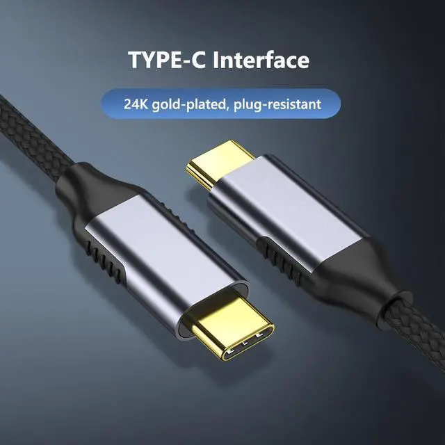 Alt view image 3 of 7 - USB Type C to Female Mini DisplayPort DP Adapter Support 4K@60Hz Compatible with MacBook Pro Dell XPS and USB C Device to Mini DP Monitor/Display