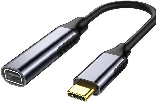 Main image of USB Type C to Female Mini DisplayPort DP Adapter Support 4K@60Hz Compatible with MacBook Pro Dell XPS and USB C Device to Mini DP Monitor/Display