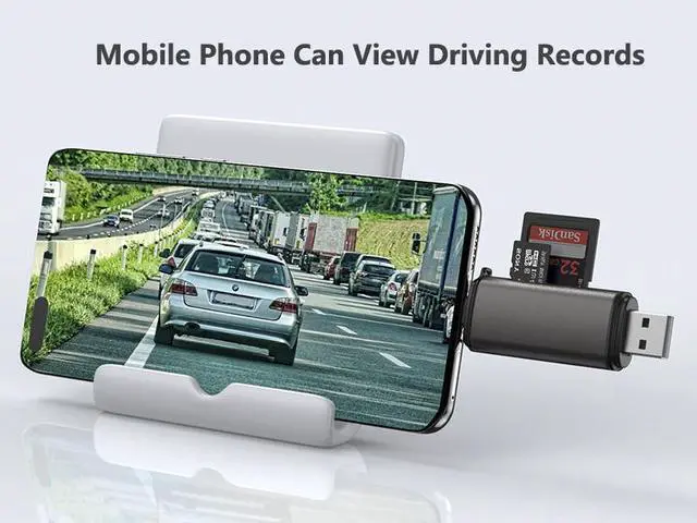 Alt view image 3 of 5 - SD Card Reader, USB C Memory Card Reader Adapter - Supports SD/Micro SD/SDXC/SDHC/MMC/RS-MMC/UHS-I, Compatible with MacBook Pro, MacBook Air, iPad Pro, Galaxy S21 etc.