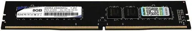 Alt view image 3 of 5 - CORN DDR4 RAM 8GB 16GB 2666MHz 1.2V CL19 High Performance 288-Pin DDR4 Desktop Compter Memory