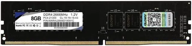 Main image of CORN DDR4 RAM 8GB 16GB 2666MHz 1.2V CL19 High Performance 288-Pin DDR4 Desktop Compter Memory