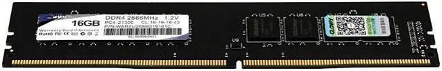 Alt view image 4 of 4 - CORN DDR4 RAM 8GB 16GB 2666MHz 1.2V CL19 High Performance 288-Pin DDR4 Desktop Compter Memory 16GB