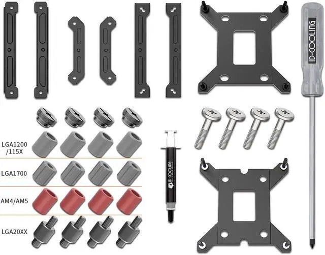 Alt view image 7 of 7 - All-In-One CPU Water Cooling Radiator, ARGB Symphony Synchronization, Compatibility Intel LGA2066/2011/1700/1200/1151/1150/1155/1156,AMD AM5/AM4 for ID-COOLING DASHFLOW 360 XT