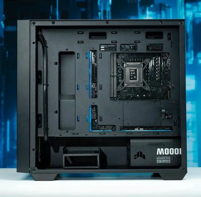 Alt view image 7 of 7 - ASUS A21 Dual-Mode Design Chassis & DIY-APE H610 KING Innovative Back Plug Interface Motherboard Set, New YTX Version 22110 Super Long M2 Expansion, Easy Installation, Easy Cable Management