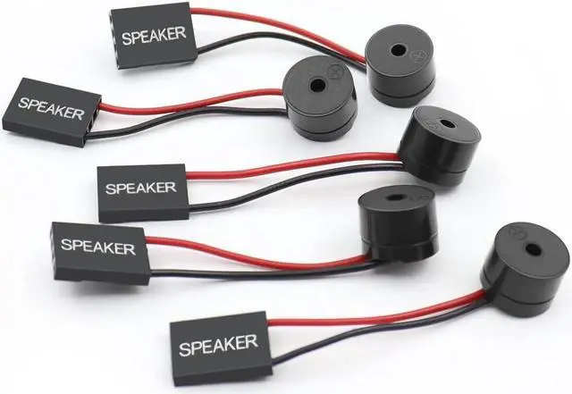 Alt view image 4 of 5 - CORN 5pcs PC Motherboard Mini Speaker Desktop Computer Case DIY Internal Code Mini Plug Beep Alarm Buzzer