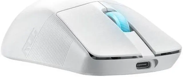 Alt view image 11 of 12 - Asus ROG Harpe Ace Aim Lab Edition Gaming Mouse, 54 g Ultra-Lightwieght, Connectivity (2.4GHz RF, Bluetooth, Wired), 36K DPI Sensor, 5 Programmable Buttons, ROG SpeedNova, Esports & FPS Gaming, White