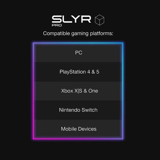 Alt view image 7 of 7 - Skullcandy SLYR Pro Wired Over-Ear Gaming Headset/Soft Earpads/Clear Voice Smart Mic/Works with Playstation, PS5, Xbox, Xbox Series X, Nintendo Switch, Mobile, VR, and PC/Kids or Adult