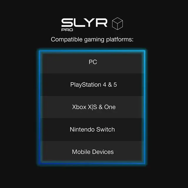 Alt view image 7 of 7 - Skullcandy SLYR Pro Wired Over-Ear Gaming Headset/Soft Earpads/Clear Voice Smart Mic/Works with Playstation, PS5, Xbox, Xbox Series X, Nintendo Switch, Mobile, VR, and PC/Kids or Adult