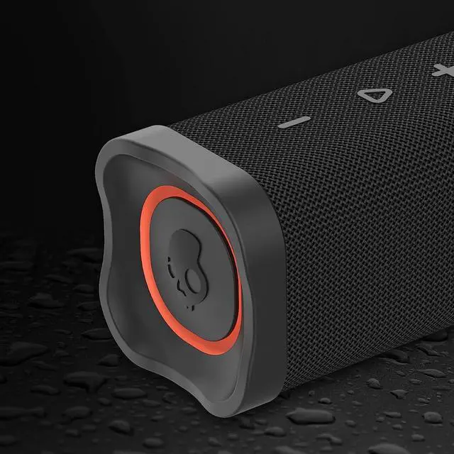 Alt view image 3 of 7 - Skullcandy Terrain XL Wireless Bluetooth Speaker - IPX7 Waterproof Portable Speaker with Dual Custom Passive Radiators, 18 Hour Battery, Nylon Wrist Wrap, & True Wireless Stereo