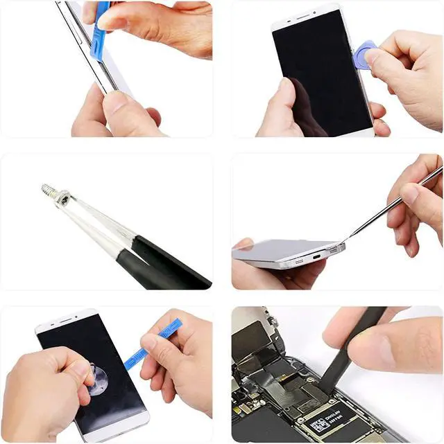 Alt view image 6 of 7 - 140 in 1 Precision Screwdriver Set, Professional Computer Laptop Repair Tool Kit, Electronics Repair Tool with 120 Magnetic Bits, Compatible for Macbook, iPhone, Game Console, Tablet