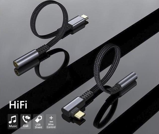 KEYSION 2 In 1 Type C To 3.5mm Earphone DAC Audio Type C Headphone Jack Adapter PD 60W Fast Charging Splitter For IPhone 15 Pro Buy Cheaply On