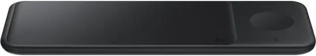 Main image of Samsung - Wireless Charger Pad Trio - Black (EP-P6300TBEGUS)
