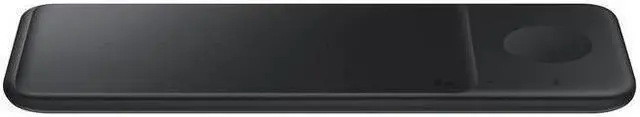 Alt view image 3 of 6 - Samsung - Wireless Charger Pad Trio - Black (EP-P6300TBEGUS)