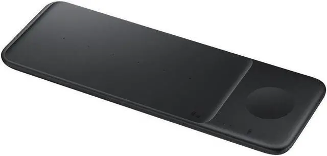 Alt view image 5 of 6 - Samsung - Wireless Charger Pad Trio - Black (EP-P6300TBEGUS)