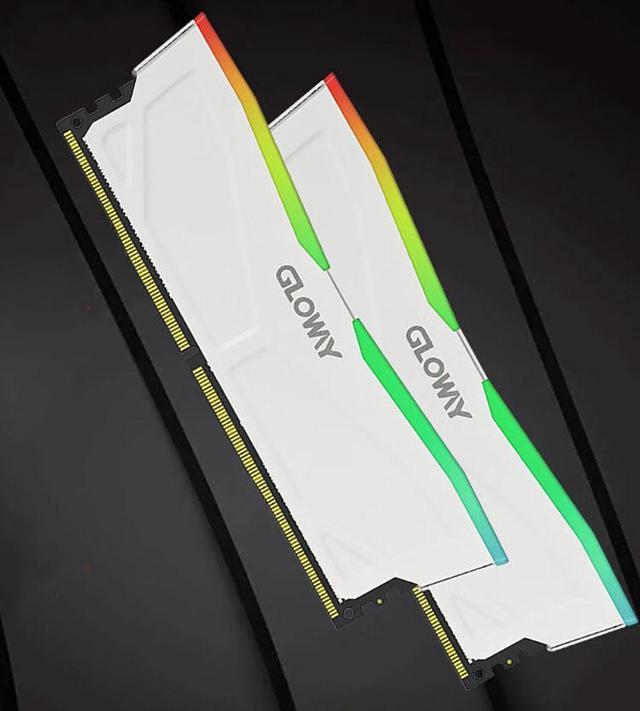 Gloway DDR4 RGB RAM Memoria Ram ddr4 3200mhz 3600MHZ Abyss series white  16GB desktop memory