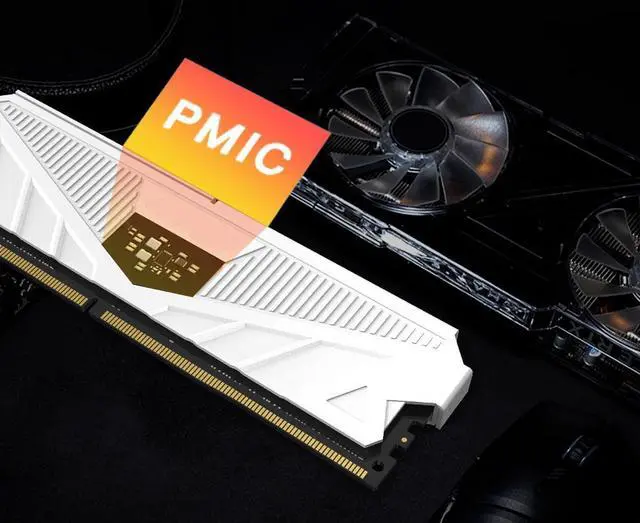 Alt view image 3 of 6 - White RAM 288-Pin DDR5 SK Hynix PMIC On-ECC EXPO/XMP3.0 Desktop Compter Memory 32GB (2 x 16GB) 6000HMz (PC5 48000) CL30