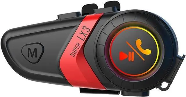 Main image of CORN LX3 Motorcycle BT Headphone Helmet Headset BT5.0 Chip CVC Intelligent Noise Reduction Clear Call Long Endurance