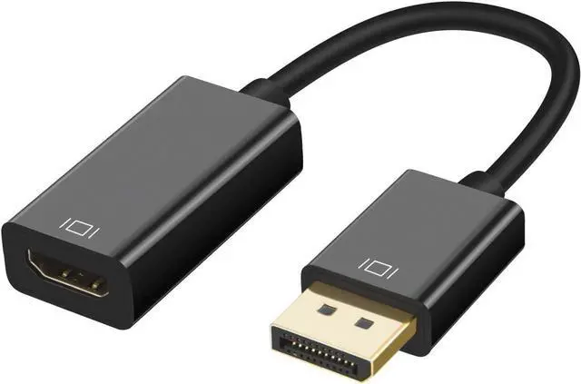 Main image of Active DisplayPort to HDMI, DP to HDMI Adapter, Support 4K x 2K & 3D Audio/Video, (Eyefinity Multi-Screen), Black