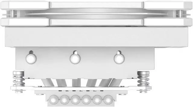 Alt view image 2 of 7 - 67mm Height 6 Heatpipe Low-Profile CPU Cooler for HTPCs, ITX and Small Form Factor Builds for LGA 1700/1200/115X, AMD AM5/AM4 White for ID-COOLING IS-67-XT
