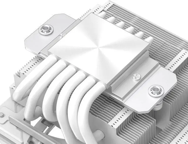 Alt view image 5 of 7 - 67mm Height 6 Heatpipe Low-Profile CPU Cooler for HTPCs, ITX and Small Form Factor Builds for LGA 1700/1200/115X, AMD AM5/AM4 White for ID-COOLING IS-67-XT
